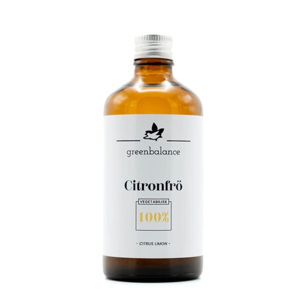 Greenbalance Ekologisk Citronfröolja (100%) (Citrus limon)