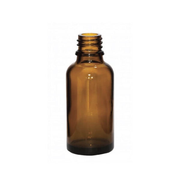 Glasflaska (Brun) - 30ml